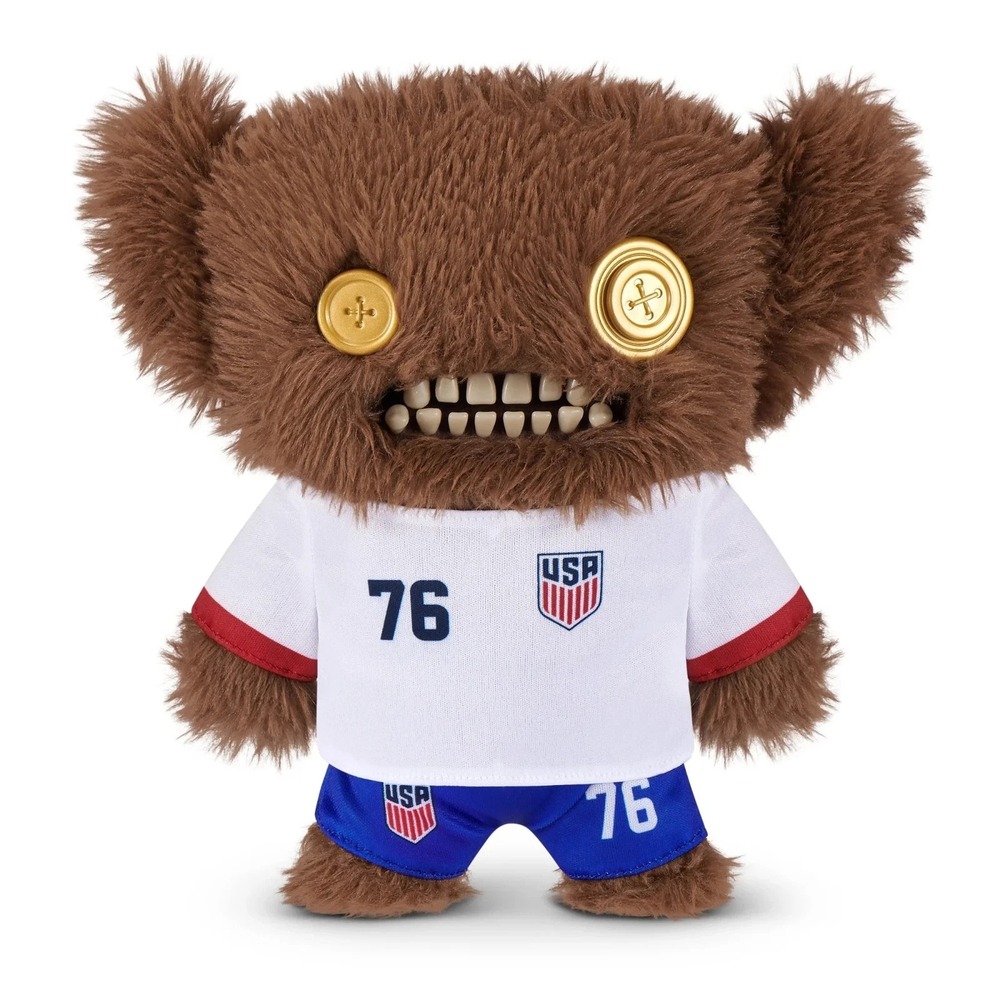 ZURU Fuggler x US Soccer Grumps Brown Plush Walmart Exclusive Figure New